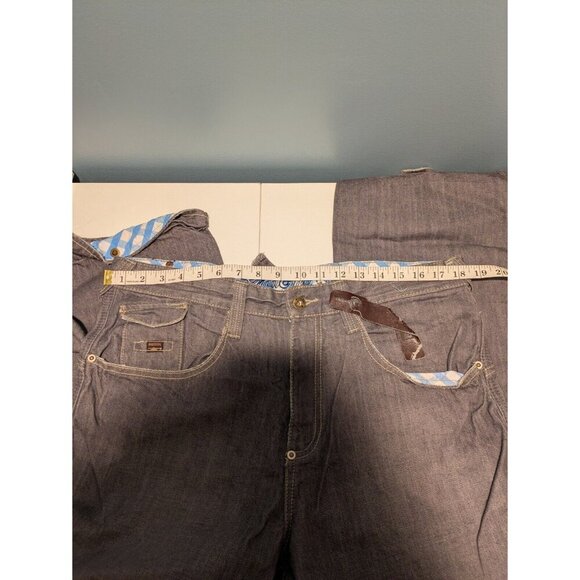 Vintage Y2K Skater Mad Soul Jeans Denim 36x32 Grey - Picture 15 of 16